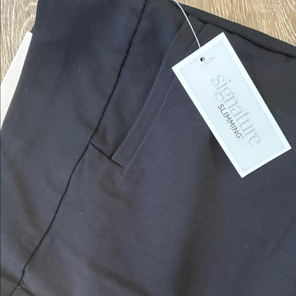 NWT Black Bike Shorts - CJ Banks - Picture 4 of 10